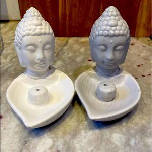 Vintage Buddha Incense Holders